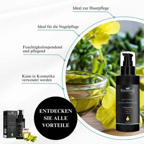 Bio Nachtkerzenöl Kaltgepresst