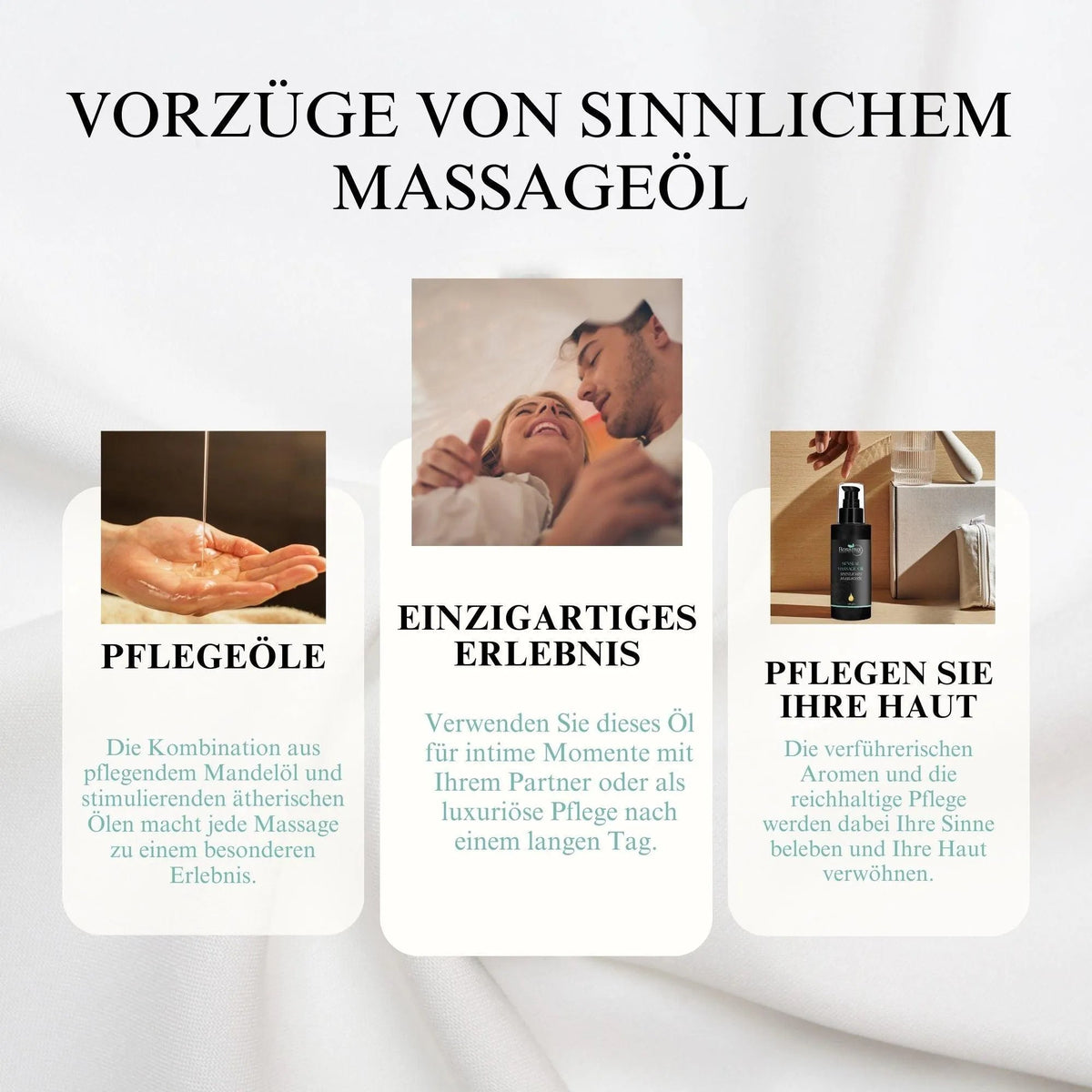 Natürliches Sinnliches Massageöl